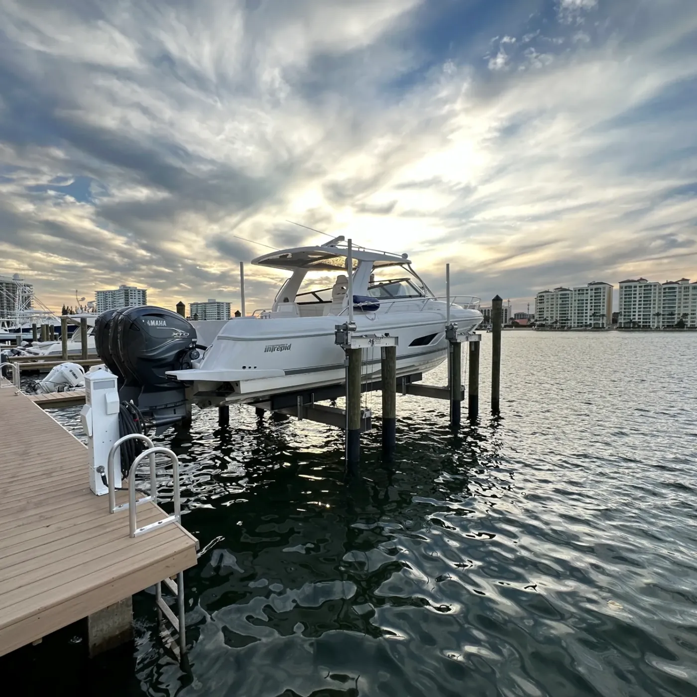 Marine construction project